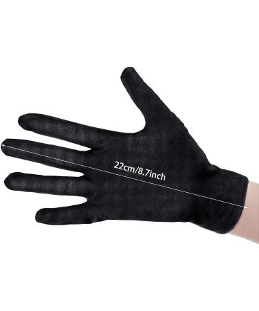 60 PC Soft Stretchy Working Gloves | Reusable Black Mittens | Large Size Costume Gloves - Buy Online on GoSupps.com