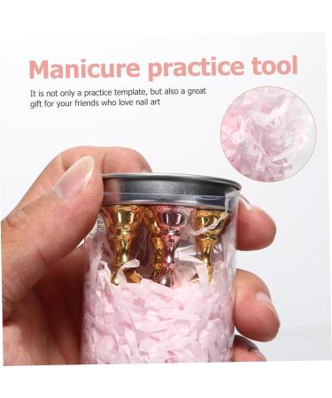 minkissy 2 Sets nail holder tool stand nail display stand nail rest stand nail tip practice holder metal holder nail base stand Nail Art Display Rack Nail Art Practice Tool Nail Art Stand - Buy Online on GoSupps.com