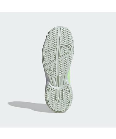 adidas Unisex Kinder Courtflash Tennis Shoes - Hoch 40 EU - Green Spark / Aurbla / Lucid Lemon | International Shipping Available - Buy Online on GoSupps.com