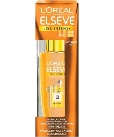 L OR AL PARIS - Anti-Frizz Serum - Dry Coarse or Unruly Hair - Leave-In - Els ve Liss-Intense - 50 ml - Buy Online on GoSupps.com