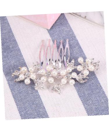 DOITOOL 1pc Hair Comb for Combs for Women Oil Dispenser for Hair Alloy Hair Comb Bridal Hair Accessories Bridal Headpiece Bridal Headdress Alloy Comb Wedding Bridesmaid Pearl - Buy Online on GoSupps.com