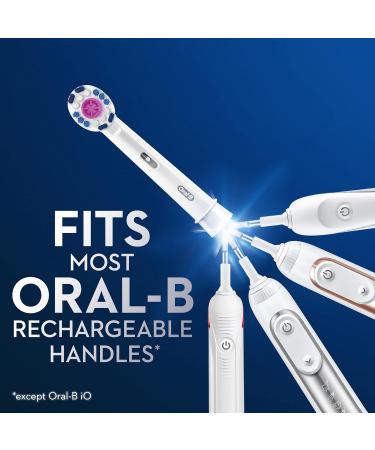 Oral-B 3D White Electric Toothbrush Replacement Brush Heads - Pack of 6 - Buy Online on GoSupps.com