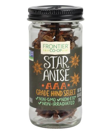 Frontier Natural Products Anise Star Select Whole, 0.64-Ounce 0.64 Ounce (Pack of 1)