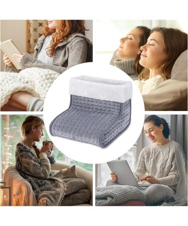 Buy Bute Electric Foot Warmers - Washable Lining 30-60 Fast Heating 10 Adjustable Temperatures Dark Gray - International Shipping - Buy Online on GoSupps.com