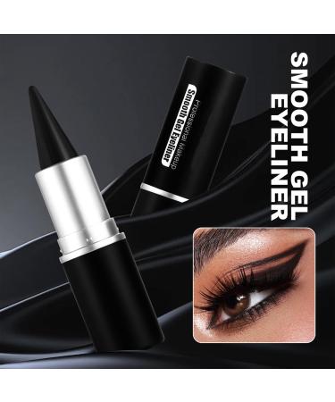  Thalixiry Waterproof Eyeliner - Matte Black Kohl Pencil - Quick-drying and smudge-proof - For a perfect line - Long-lasting pigmented everyday eye makeup - Buy Online on GoSupps.com
