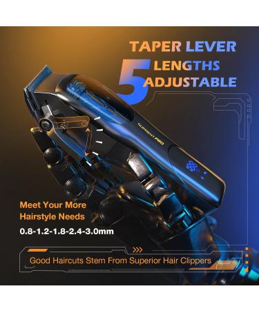 Professional Hair Clippers for Men - Cordless Hair Clipper Set with High Torque Brushless Motor & Ceramic Blade for Barbers - International Shipping Available - Buy Online on GoSupps.com