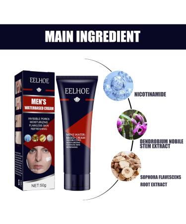 XIXIAN BB Cream 50g Men's Waterbased Cream Invisible Pores Moisturizing Refreshing Waterproof Concealer Brightening Light Makeup - Buy Online on GoSupps.com