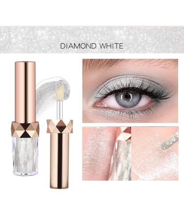KDOWES Glitter Eyeshadow Stick - Long Lasting Waterproof Makeup for Girls and Women - Diamond Silver - Buy Online on GoSupps.com