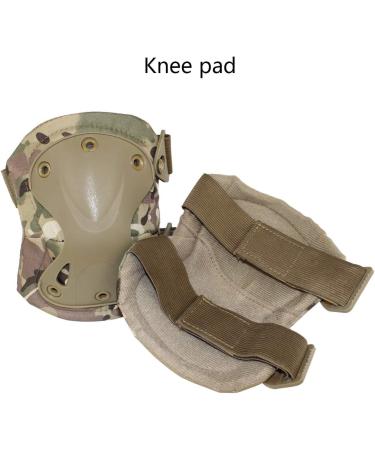 Tactical Combat Knee & Elbow Protective Pads Set for Outdoor CS Paintball Game Cycling Safety Skateboarding Gear Skates Knee Protection Guard Pads CP - Buy Online on GoSupps.com