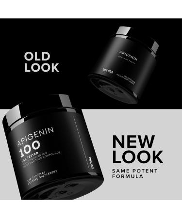 Toniiq Ultra High Strength Apigenin - 100mg Concentrated Formula - 98%+ Highly Purified - 180 Vegetarian Capsules - Buy Online on GoSupps.com