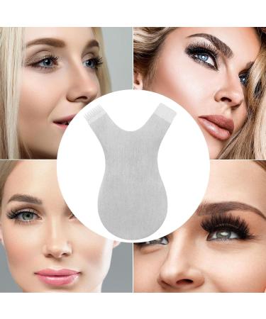 itrimaka Eyelash Perming Brush - Stainless Steel Lash Lift Tool Reusable Grafting Eyelash Lift Portable Makeup Beauty Tool Supplies for Girls Women Silver Y - Buy Online on GoSupps.com