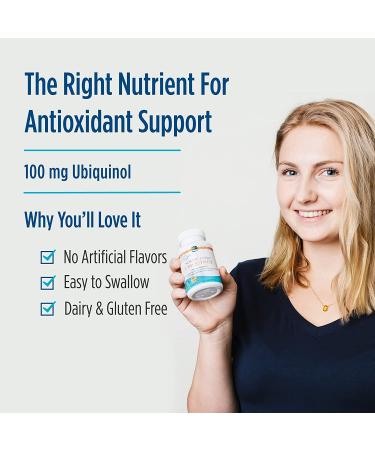 Nordic Naturals Ubiquinol CoQ10 100 mg - 60 Soft Gels | Heart Health & Energy Support - Buy Online on GoSupps.com