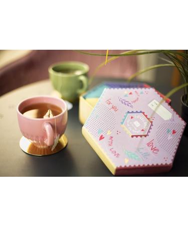 Acorus Liebeland Tea Set | Natural 6 Flavor Tea Selection Box | Perfect Gift for Birthdays | Large Tea Box with 60 Herbal Tea Bags - Buy Online on GoSupps.com