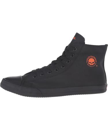 Harley-Davidson Footwear Men's Baxter Sneaker 11 Black/Orange - Buy Online on GoSupps.com