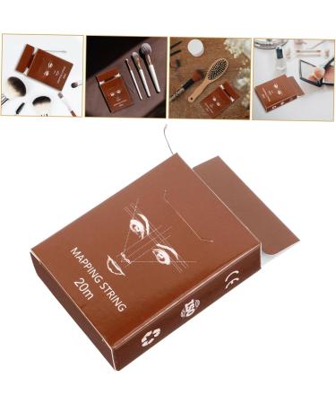 PLAFOPE Microblading Eyebrow Ink 1 Box String Ruler Ink Eyebrow Drawing Liner Brow Liner for Women Draw a Line Wire Box - Buy Online on GoSupps.com