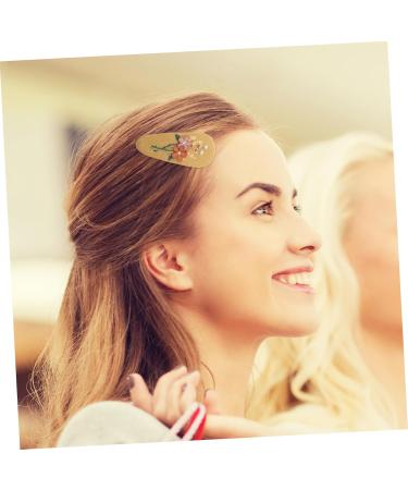 Beavorty 4 Pairs hairpin flower hair accessories hair decorations for girls girl cute hair princess barrette floral hair clips hair clips for toddler girls bow tie child issue card alloy - Buy Online on GoSupps.com