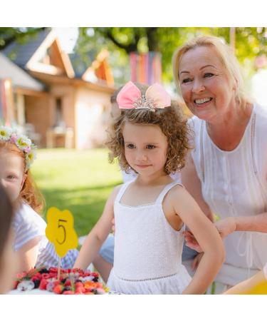 WHAVEL 2 Pack Cute Hair Bows for Girls - Diamond Crown Princess Hair Clips Set for Kids - Buy Online on GoSupps.com