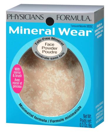 Physicians Formula Mineral Wear Face Powder SPF 16 - Translucent, 0.3 oz | Lightweight, Mineral Makeup - Buy Online on GoSupps.com
