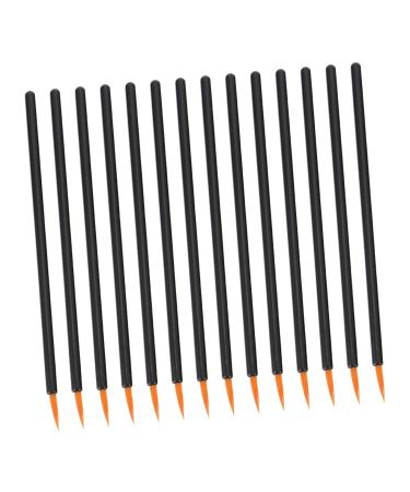 MUSISALY 100pcs Disposable Eyeliner Brush Cosmetic Eye Brush Eye Makeup Brush Makeup Eyeliner Wand Makeup Eyeliner Brush Eye Tool Brush Mini Eyeliner Brush Eyeliner Fiber Brush 9x6.5cm As Shown