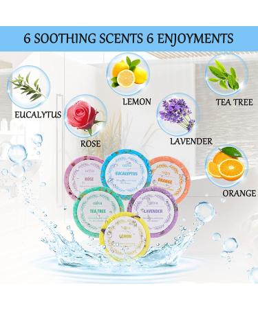 Oziva Nighttime Shower Steamers - Aromatherapy Shower Bombs for Stress Relief - Christmas Self Care Gifts - Stocking Stuffers for Women and Men - Buy Online on GoSupps.com