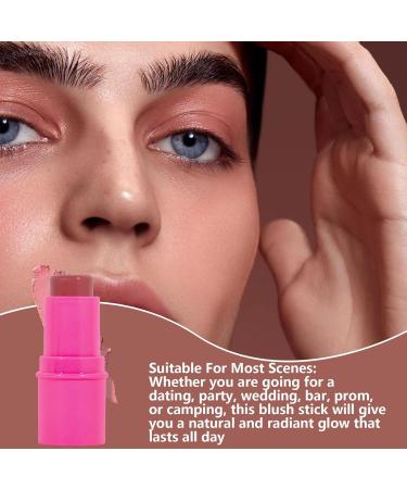 Contour Wand Face Makeup Stick For Easy Application | Cream Blush For Cheeks And Makeup Stick For Face Long-Lasting And Creamy Cream Contour Stick For All Skin Types Passi 03# - Buy Online on GoSupps.com