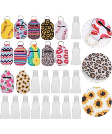 Lurrose 48 STK Bottle Set - Portable Travel Shampoo Containers & Key Trailer Holders | Multi-Color NEOPRES 10.5x6cm | Ideal for Detergent & Travel - Buy Online on GoSupps.com