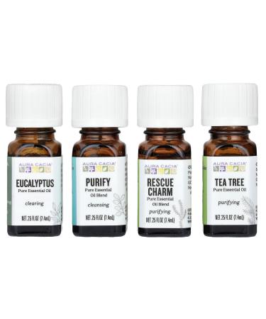 Aura Cacia Purify Essential Oil Kit