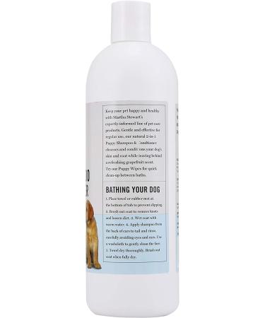 Martha Stewart 2-in-1 Puppy Shampoo & Conditioner - Sulfate-Free, Softens & Shines Coat | 16 oz Dog & Puppy Shampoo - Buy Online on GoSupps.com