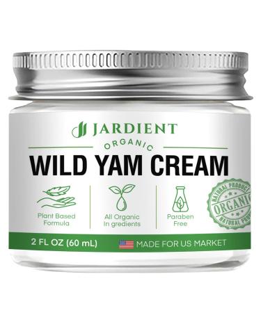 Wild Yam Cream Hormone Balance: Australia Barbara O'neill Recommended Organic Formula for Menopause Relief & Menstrual Support Like Hot Flashes Night Sweats 2 Ounce