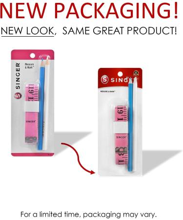 SINGER 00310 Tape Measure and Marking Pencil Combo - Buy Online on GoSupps.com