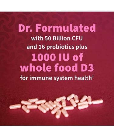 Garden of Life Dr. Formulated - Acidophilus Probiotic Supports Urinary Tract Health Digestive Balance - Gluten Dairy and Soy-Free 60 Count & Raw Vitamin Code Vitamin C 120 Veg Capsules - Buy Online on GoSupps.com
