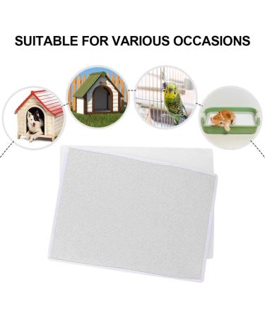 POPETPOP 100pcs Disposable Bird Cage Liners - Parrot Cage Cushion Pads for Bird Parrot - Accessories for Easy Maintenance - Buy Online on GoSupps.com