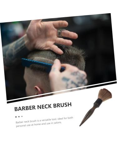 Beavorty Neck Brush Barber Hair Brush Duster Barber Brush Hair Cutting Brush Haircut Brush Barber Supplies Barbers Brush Accessories Fiber Wool Neck Neck Duster - Buy Online on GoSupps.com