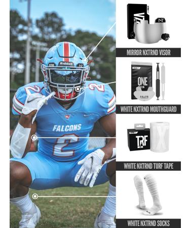 Nxtrnd TRF Turf Tape for Arms - Extra Wide Flexible Kinesiology Tape | Waterproof Athletic Tape - Ultra Sticky for Football Players - Buy Online on GoSupps.com