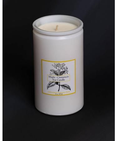 Maple-Cinnamon Scented Candle - Plant-Based Aromatherapy for Home & Kitchen D cor | 24Hr Burn Time Natural Gift for Mother s Day - Buy Online on GoSupps.com