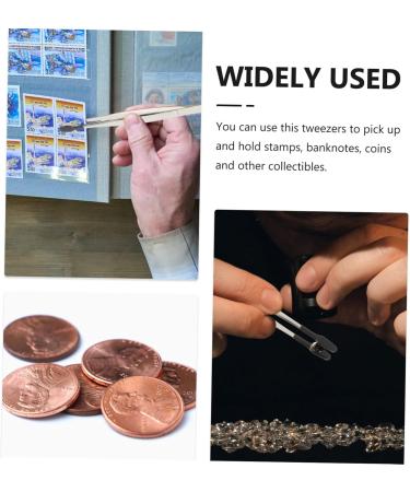 Doitool Flat Tweezers - Rubber Soldering Tweezette for Hair & Precision Grooming | International Shipping Available - Buy Online on GoSupps.com