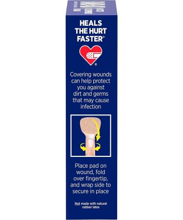 Band-Aid Water Block Flex Waterproof Adhesive Bandages - 10 Count Pack for Knuckles & Fingertips - Buy Online on GoSupps.com