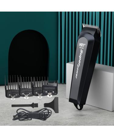 MRY Cordless Hair Clippers - Rechargeable LCD Display for Men & Women | Professional Hair Cutting Kit with Guide Combs - Buy Online on GoSupps.com