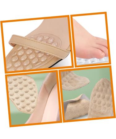 Beaupretty High Heels Forefoot Pads - 3 Pairs Non-Skid & Comfortable Half Pads for Women | Soft Anti-Slip Insoles in Assorted Colors - Buy Online on GoSupps.com