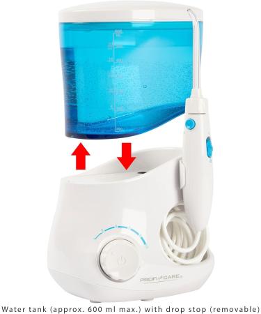 Buy ProfiCare PC-MD 3005 Electric Oral Irrigator - HYDROPULSEUR PC-MD 3005 White/Blue | International Shipping Available - Buy Online on GoSupps.com