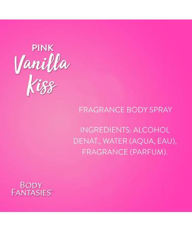 BODY FANTASIES SIGNATURE Pink Vanilla Kiss Fantasy Body Spray - 8 Fl Oz - Buy Online on GoSupps.com