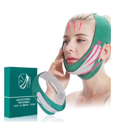 V Line Shaping Face Belts Double Chin Reducer Face Lift Tape V Line Lifting Mask Anti-Aging and Anti-Wrinkle Band  Contouring  Slimming and Firming Face Lift Belts