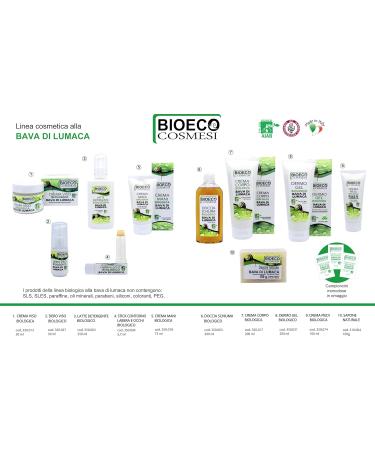 MGM srl Organic Snail Slime Facial Mask 20 ml 1 Units - Buy Online on GoSupps.com