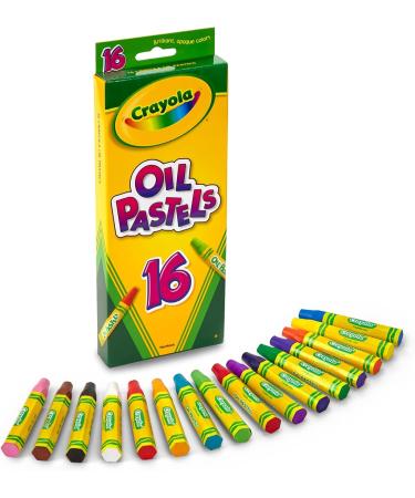 Crayola Oil Pastels - 16 Count Assorted Colors - Buy Online on GoSupps.com