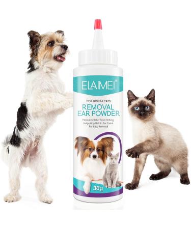 sefudun Dog Ear Cleaner Dog &Cat Ear Wash Powder Pet Ear Cleaning Solution Treatment & Controlling Odor for Healthy Ears - Buy Online on GoSupps.com