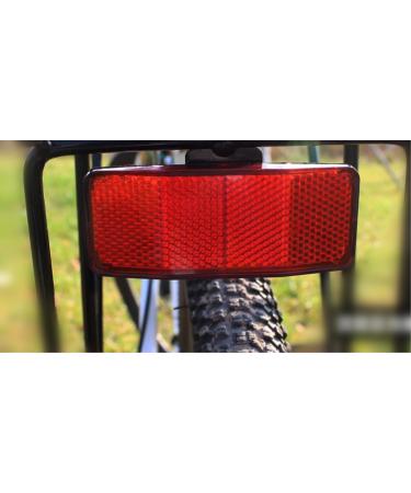 Cunluna Bicycle Safety Warning Reflector Disc for Rear Rack Frame | International Shipping Available - Buy Online on GoSupps.com