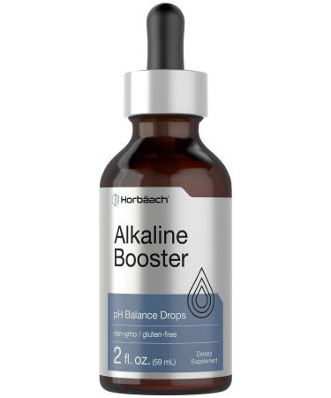 Horbaach Alkaline Water Drops | 2 fl oz | pH Balance Supplement | Booster with Minerals | Non-GMO & Gluten Free