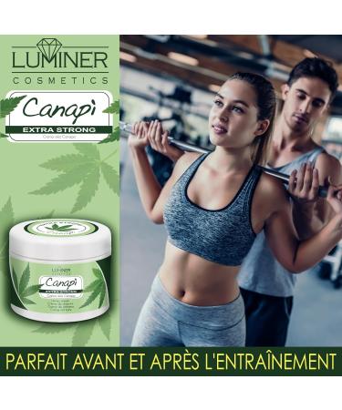 Cr me extra forte 200 ml formule naturelle action rapide avec extraits d'huile de graines de chanvre arnica et griffe du diable pour le massage. Fabriqu en Italie LUMINER - Buy Online on GoSupps.com