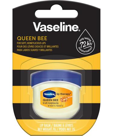  Vaseline Vaseline Lip Therapy 7G Queen Bee - Nourishing Lip Balm for Optimal Hydration with Honey - Queen Bee (Pack of 2) - Buy Online on GoSupps.com