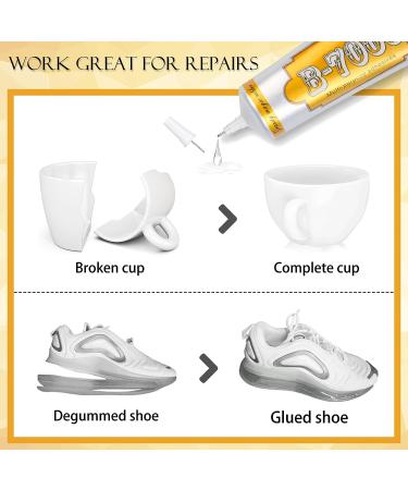 B7000 Rhinestone Jewelry Glue Clear - 3.7 fl oz Multi-Function Adhesive for Hobby Models, Crafts, Fabric, Shoes - Buy Online on GoSupps.com